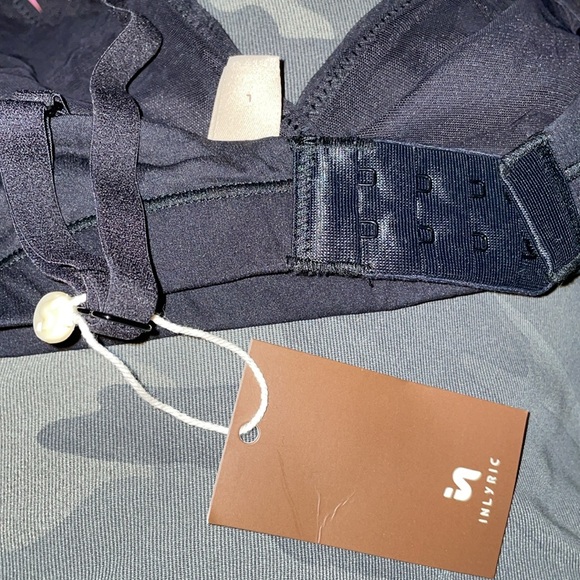 Inlyric Women's Inbarely Triangle Bralette Comfortable Unlined Smoothing Bra L - Picture 9 of 9